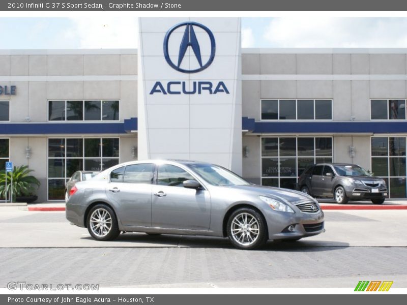 Graphite Shadow / Stone 2010 Infiniti G 37 S Sport Sedan