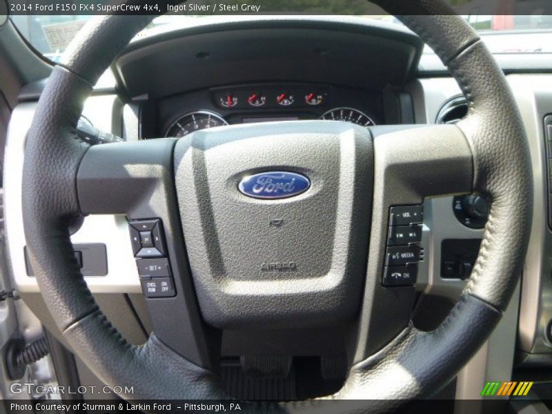 Ingot Silver / Steel Grey 2014 Ford F150 FX4 SuperCrew 4x4