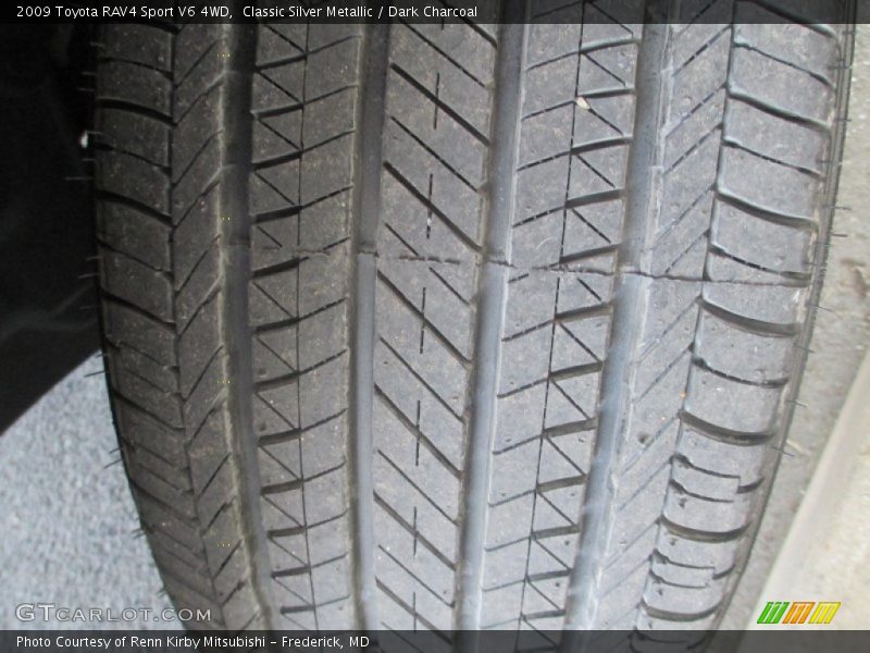 Classic Silver Metallic / Dark Charcoal 2009 Toyota RAV4 Sport V6 4WD