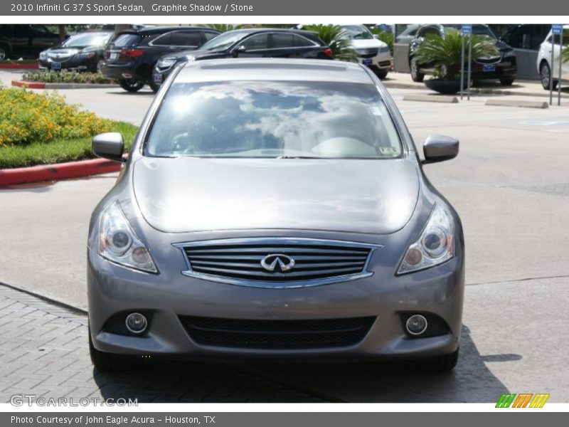 Graphite Shadow / Stone 2010 Infiniti G 37 S Sport Sedan