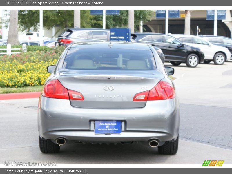 Graphite Shadow / Stone 2010 Infiniti G 37 S Sport Sedan