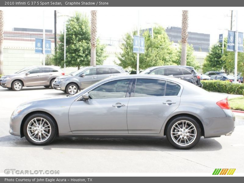 Graphite Shadow / Stone 2010 Infiniti G 37 S Sport Sedan