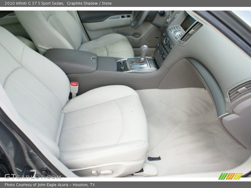 Graphite Shadow / Stone 2010 Infiniti G 37 S Sport Sedan