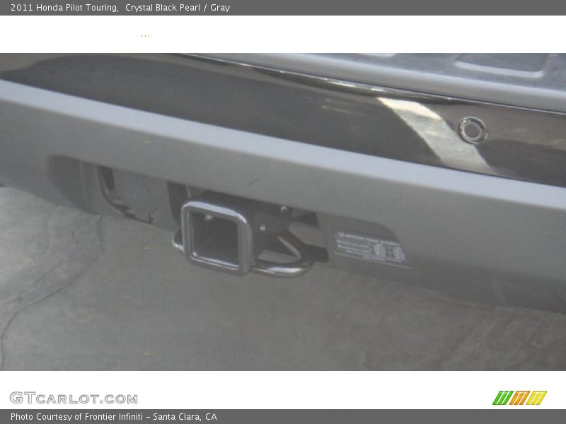 Crystal Black Pearl / Gray 2011 Honda Pilot Touring