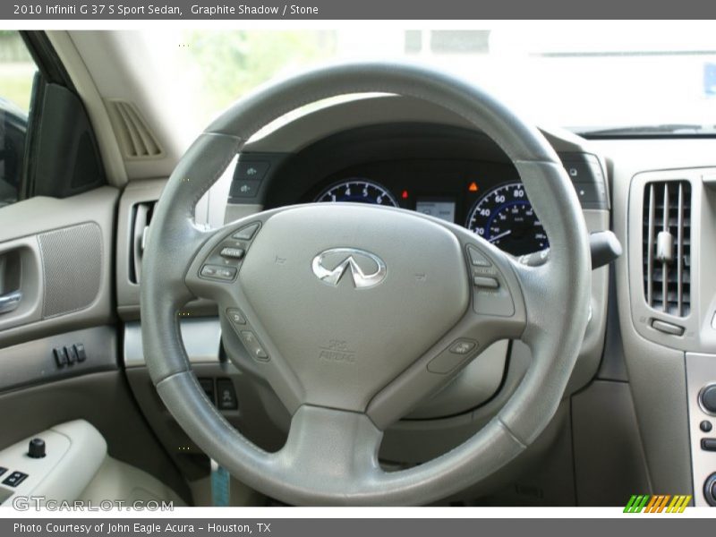 Graphite Shadow / Stone 2010 Infiniti G 37 S Sport Sedan