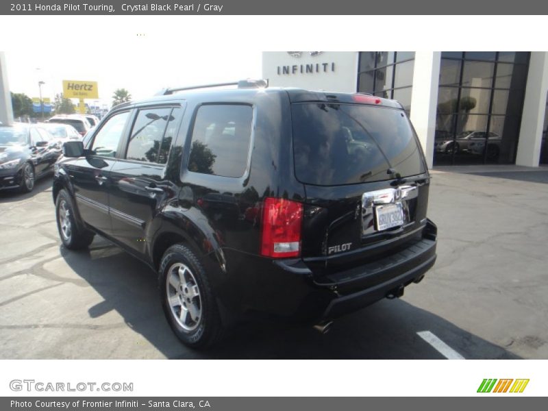 Crystal Black Pearl / Gray 2011 Honda Pilot Touring