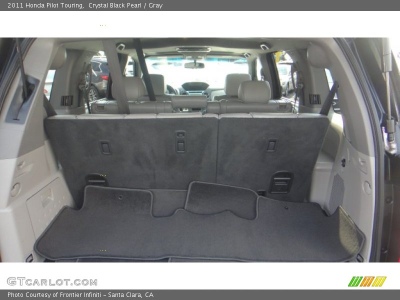 Crystal Black Pearl / Gray 2011 Honda Pilot Touring