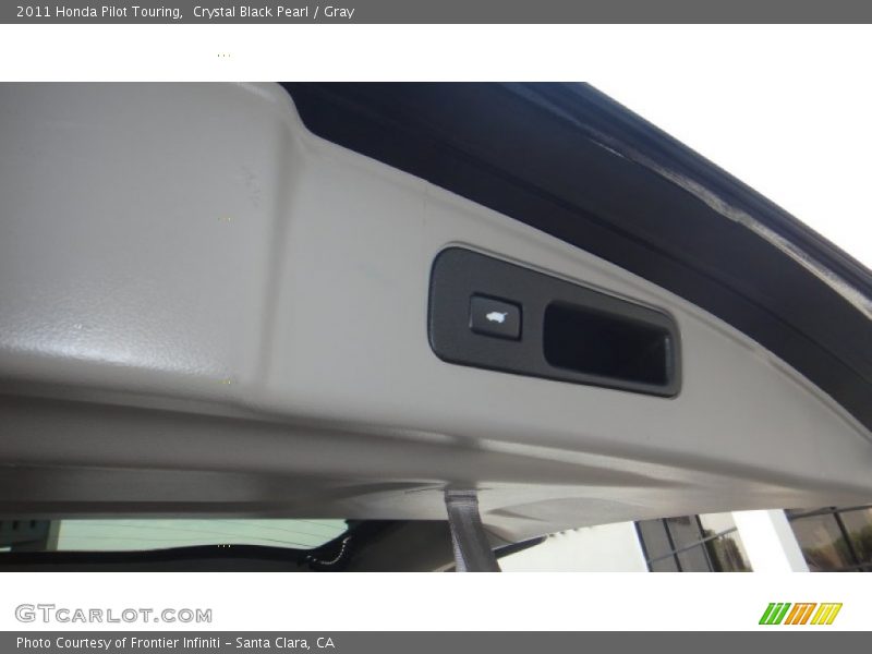 Crystal Black Pearl / Gray 2011 Honda Pilot Touring