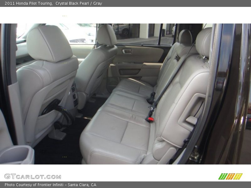 Crystal Black Pearl / Gray 2011 Honda Pilot Touring