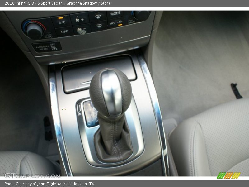 Graphite Shadow / Stone 2010 Infiniti G 37 S Sport Sedan