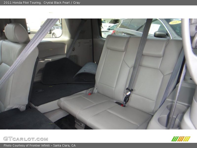 Crystal Black Pearl / Gray 2011 Honda Pilot Touring