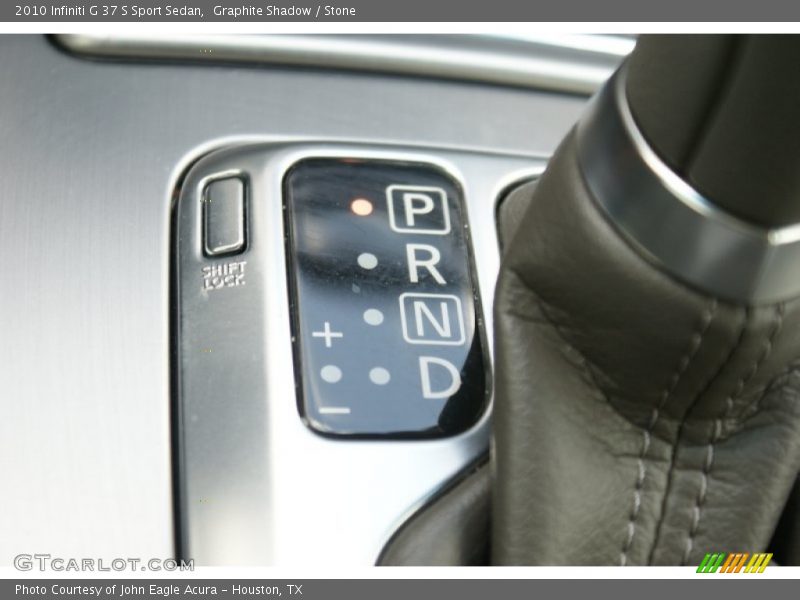 Graphite Shadow / Stone 2010 Infiniti G 37 S Sport Sedan