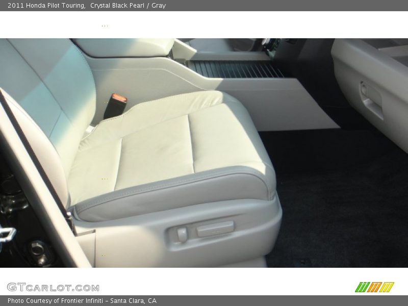 Crystal Black Pearl / Gray 2011 Honda Pilot Touring