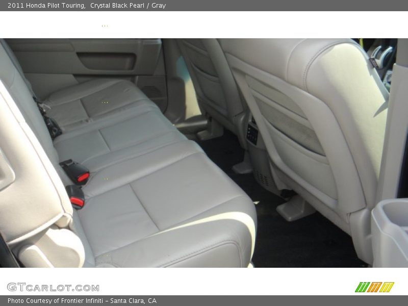 Crystal Black Pearl / Gray 2011 Honda Pilot Touring