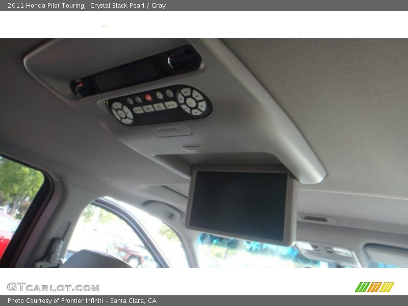 Crystal Black Pearl / Gray 2011 Honda Pilot Touring