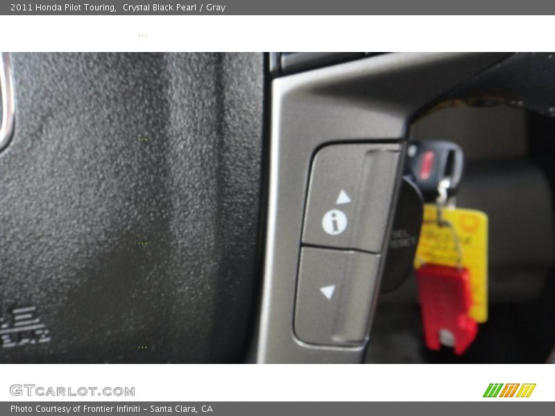 Crystal Black Pearl / Gray 2011 Honda Pilot Touring