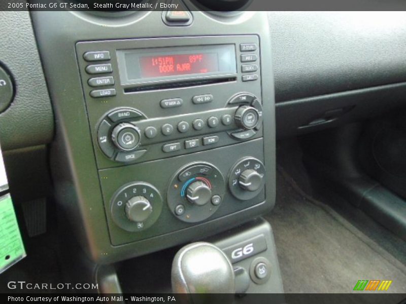 Stealth Gray Metallic / Ebony 2005 Pontiac G6 GT Sedan