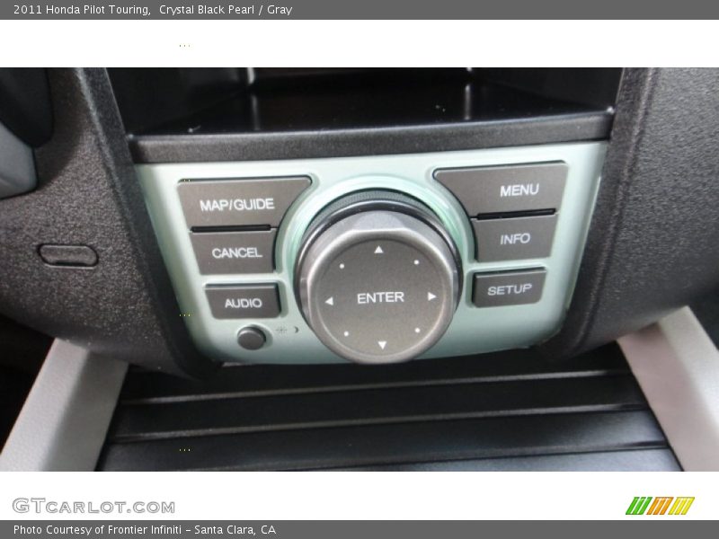 Crystal Black Pearl / Gray 2011 Honda Pilot Touring