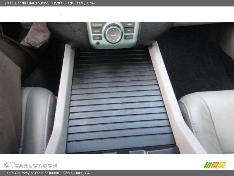 Crystal Black Pearl / Gray 2011 Honda Pilot Touring