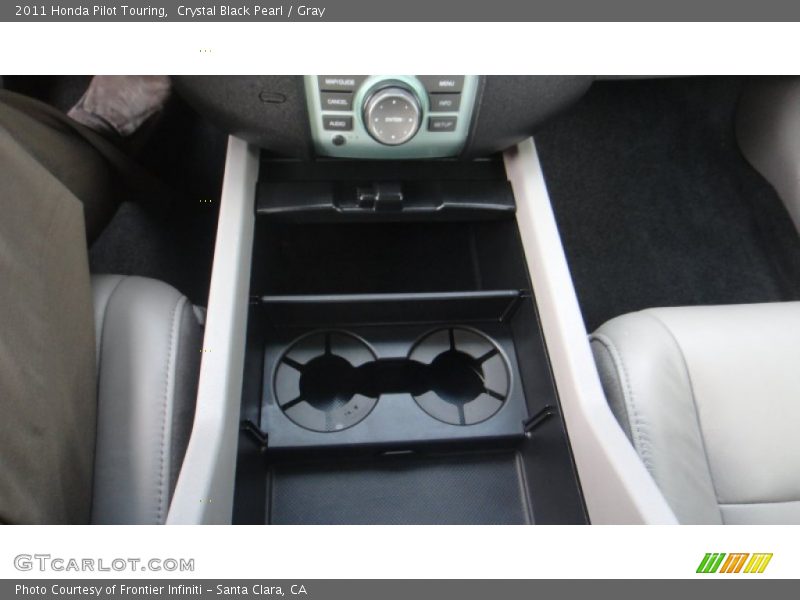 Crystal Black Pearl / Gray 2011 Honda Pilot Touring