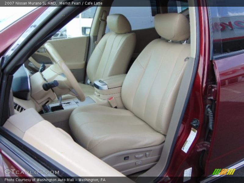 Merlot Pearl / Cafe Latte 2007 Nissan Murano SL AWD