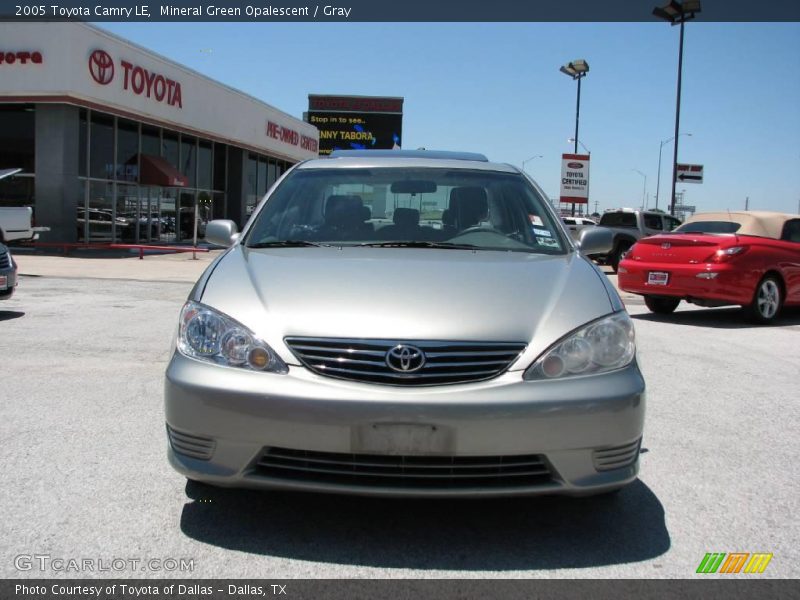 Mineral Green Opalescent / Gray 2005 Toyota Camry LE