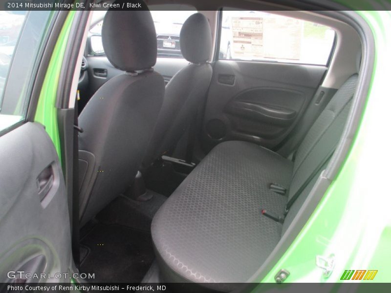 Kiwi Green / Black 2014 Mitsubishi Mirage DE