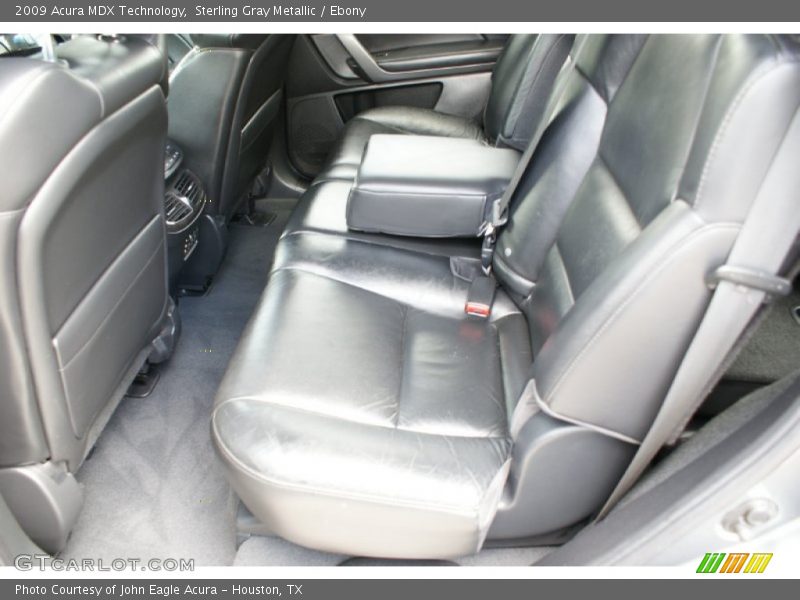 Sterling Gray Metallic / Ebony 2009 Acura MDX Technology