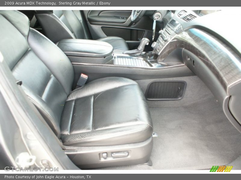 Sterling Gray Metallic / Ebony 2009 Acura MDX Technology