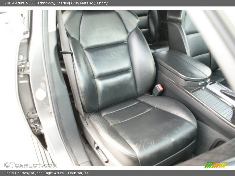 Sterling Gray Metallic / Ebony 2009 Acura MDX Technology