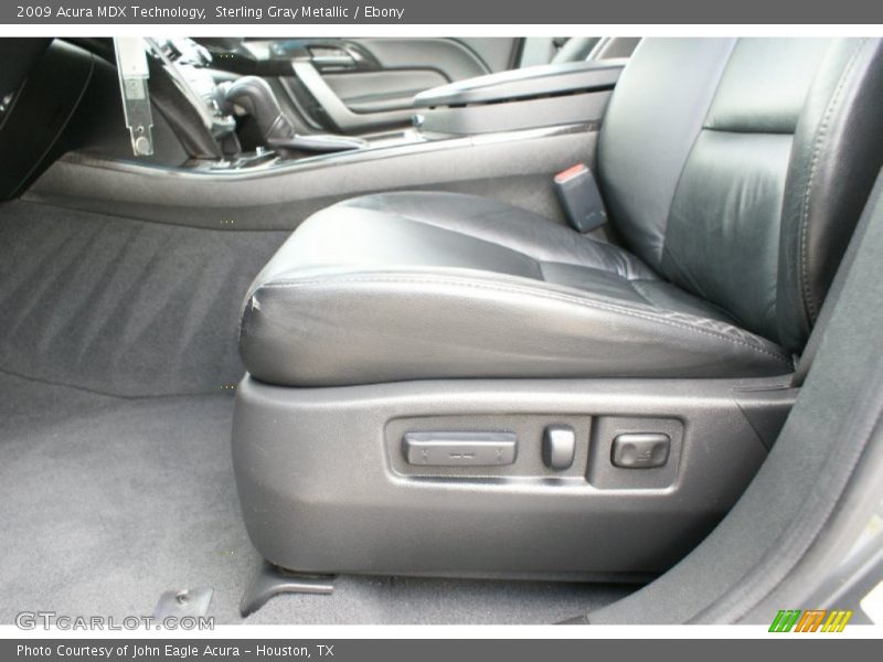 Sterling Gray Metallic / Ebony 2009 Acura MDX Technology