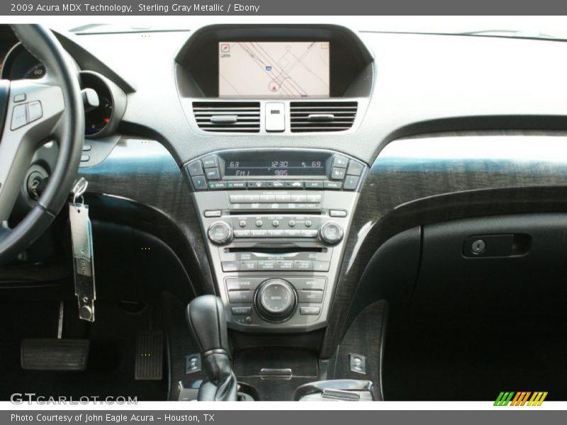 Sterling Gray Metallic / Ebony 2009 Acura MDX Technology