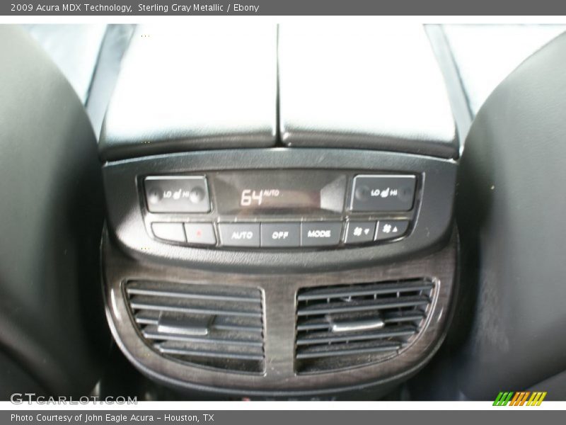 Sterling Gray Metallic / Ebony 2009 Acura MDX Technology