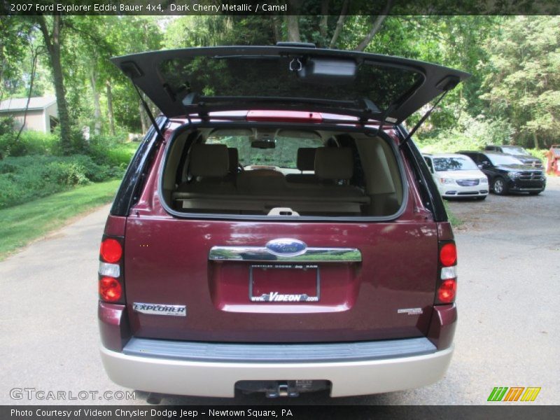 Dark Cherry Metallic / Camel 2007 Ford Explorer Eddie Bauer 4x4