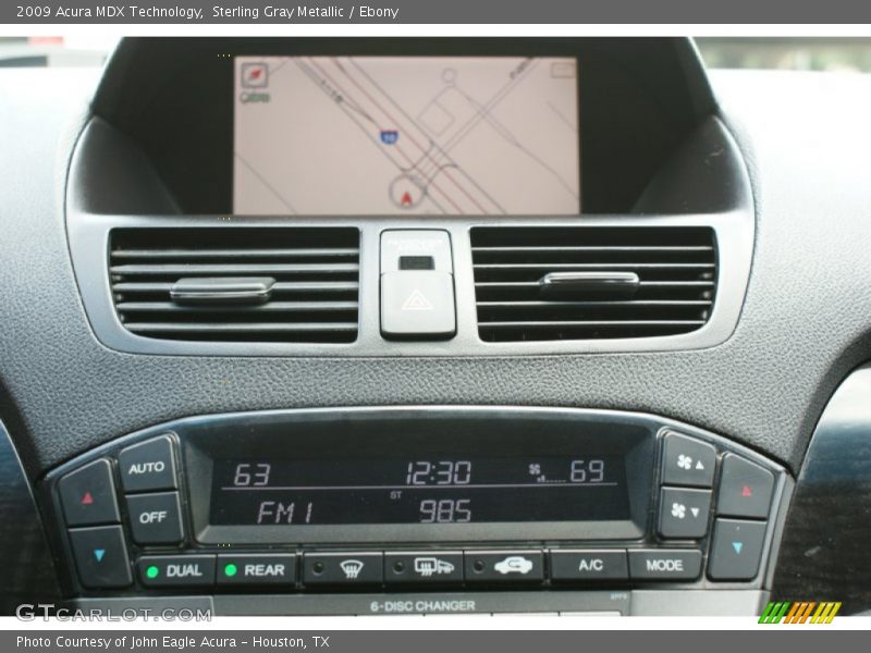 Sterling Gray Metallic / Ebony 2009 Acura MDX Technology