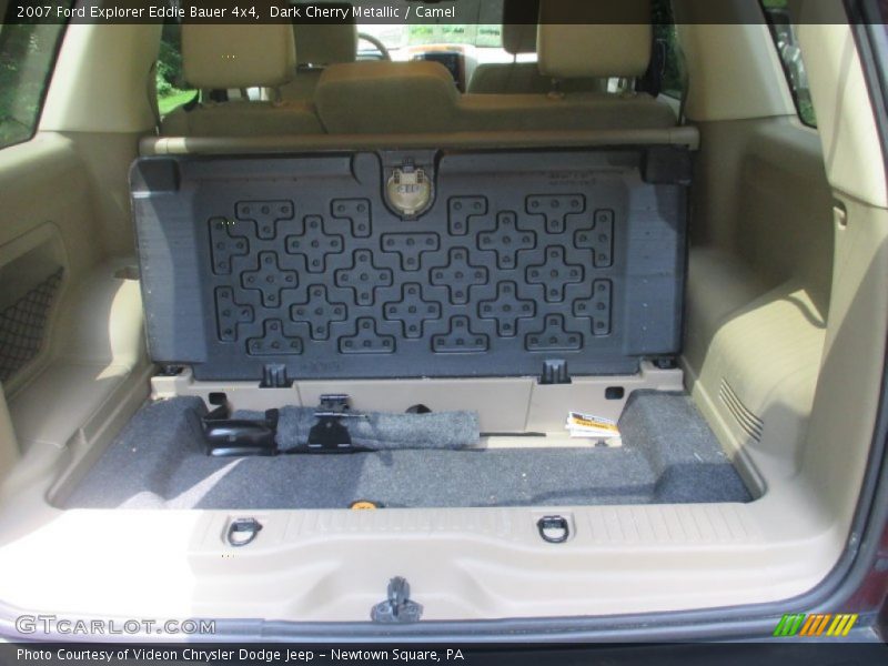 Dark Cherry Metallic / Camel 2007 Ford Explorer Eddie Bauer 4x4