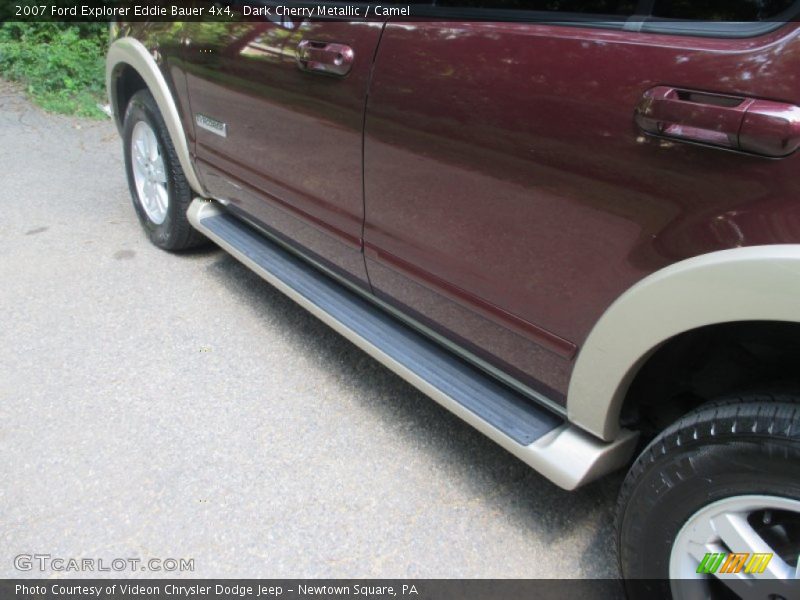 Dark Cherry Metallic / Camel 2007 Ford Explorer Eddie Bauer 4x4