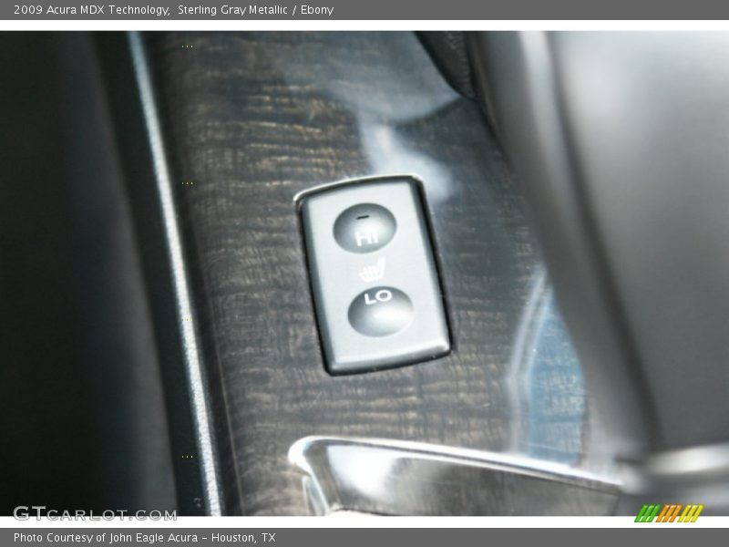 Sterling Gray Metallic / Ebony 2009 Acura MDX Technology