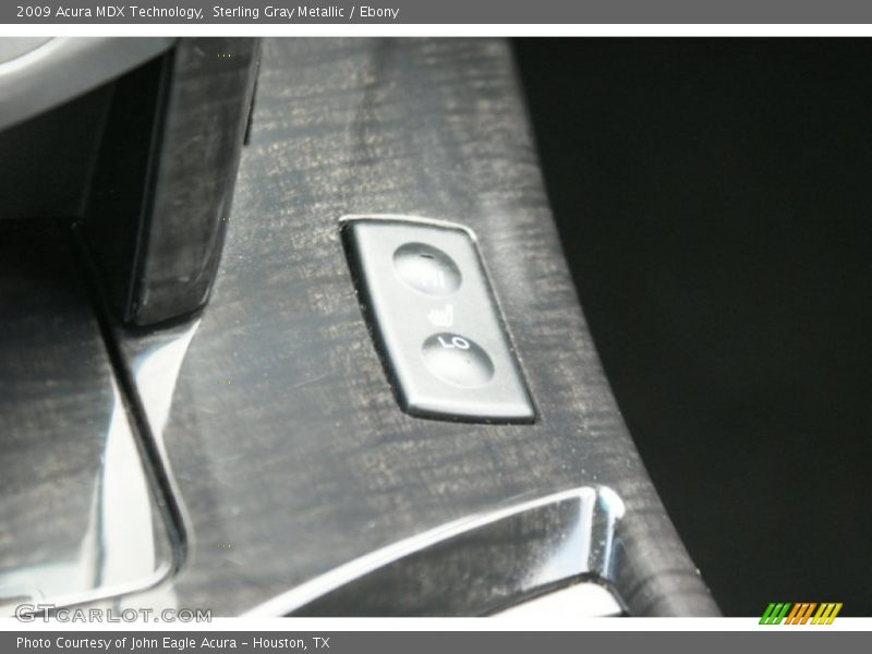 Sterling Gray Metallic / Ebony 2009 Acura MDX Technology