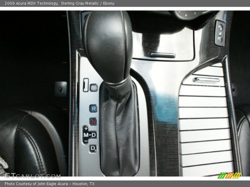 Sterling Gray Metallic / Ebony 2009 Acura MDX Technology