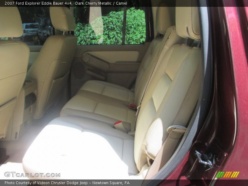Dark Cherry Metallic / Camel 2007 Ford Explorer Eddie Bauer 4x4