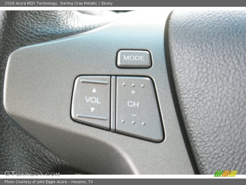 Sterling Gray Metallic / Ebony 2009 Acura MDX Technology