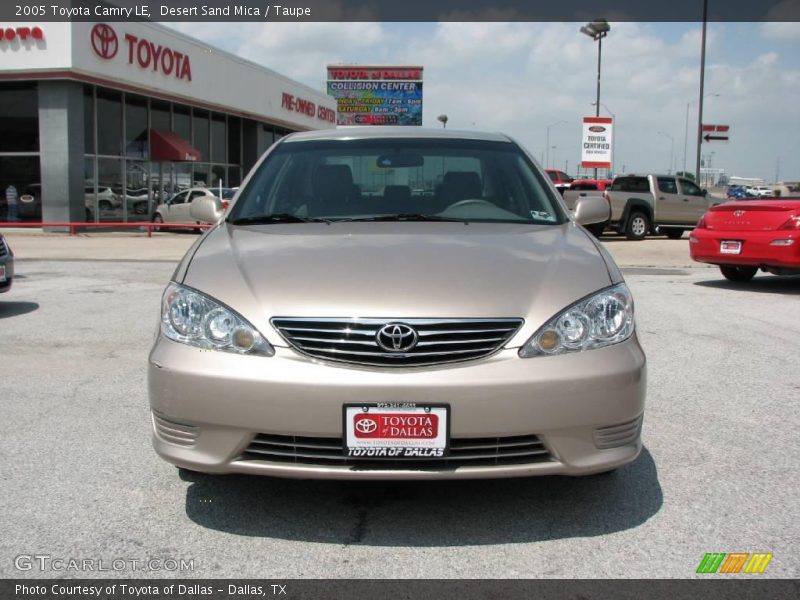Desert Sand Mica / Taupe 2005 Toyota Camry LE
