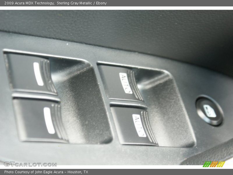 Sterling Gray Metallic / Ebony 2009 Acura MDX Technology