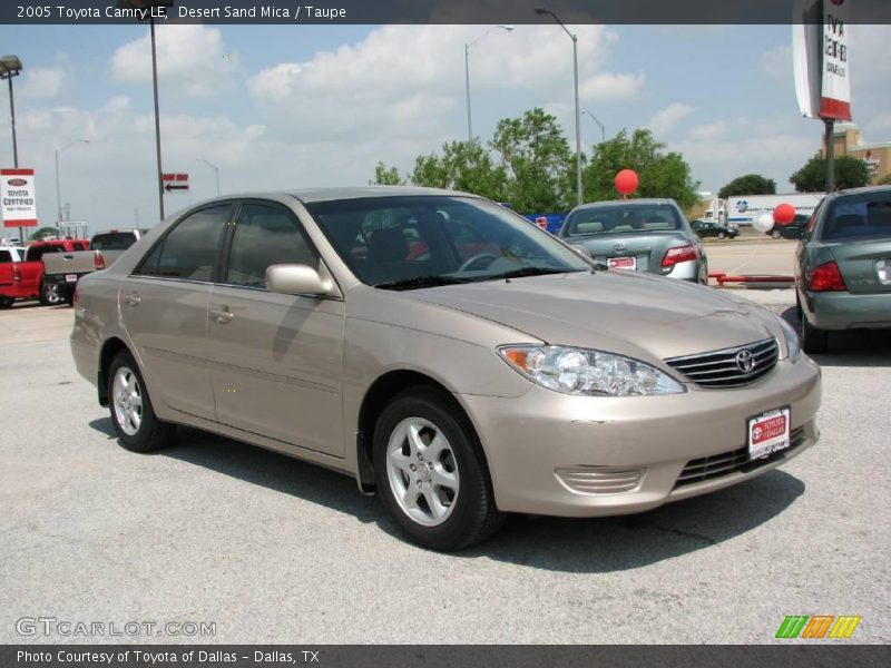 Desert Sand Mica / Taupe 2005 Toyota Camry LE