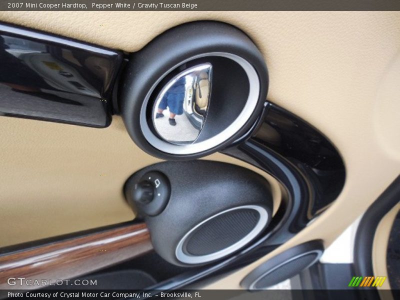 Pepper White / Gravity Tuscan Beige 2007 Mini Cooper Hardtop