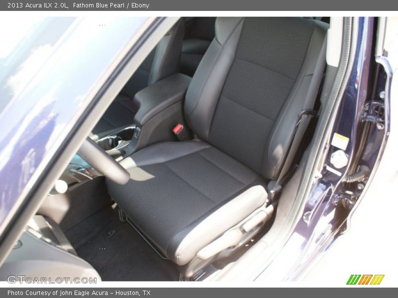 Fathom Blue Pearl / Ebony 2013 Acura ILX 2.0L