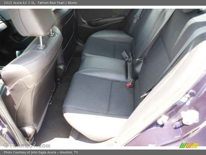 Fathom Blue Pearl / Ebony 2013 Acura ILX 2.0L