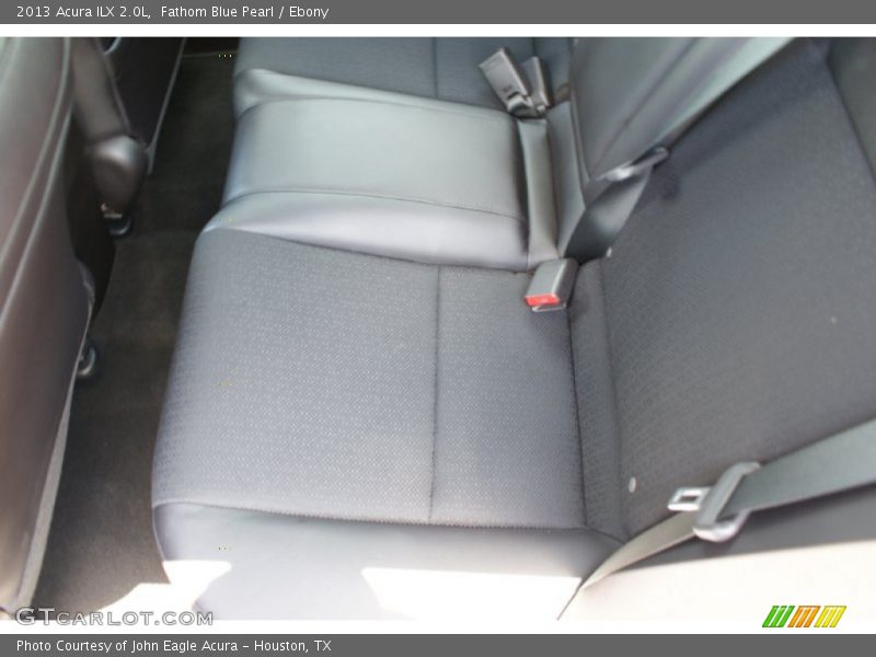 Fathom Blue Pearl / Ebony 2013 Acura ILX 2.0L