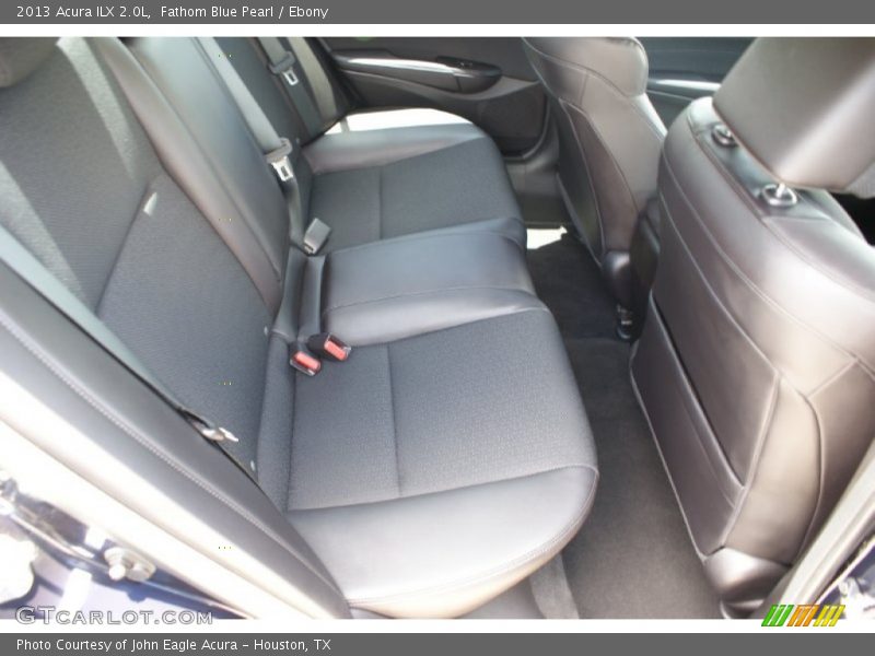 Fathom Blue Pearl / Ebony 2013 Acura ILX 2.0L